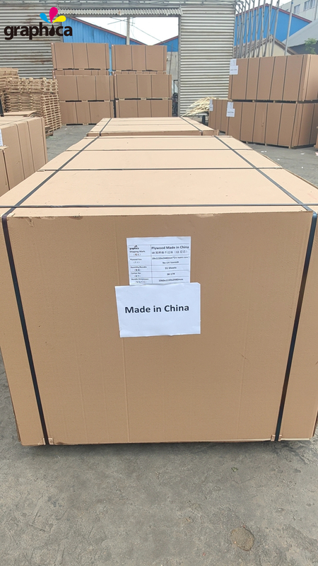 BB/BB-Klasse 12/15/18mm Vollbirken-Plywood für die Druckmaschinenherstellung in der Verpackungsdruckindustrie