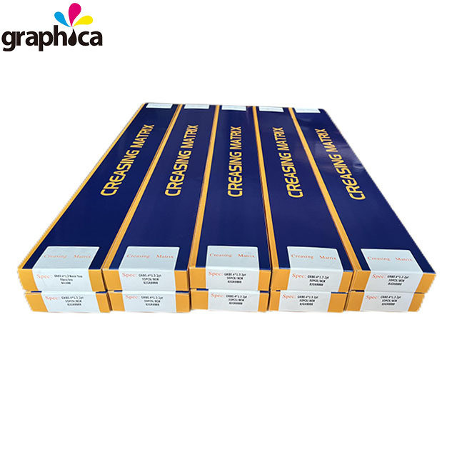 GRB 0,8 x 2,7 mm Kreuzungsmatrix-Druckschneidmaschine für Papierverpackungen und -drucken