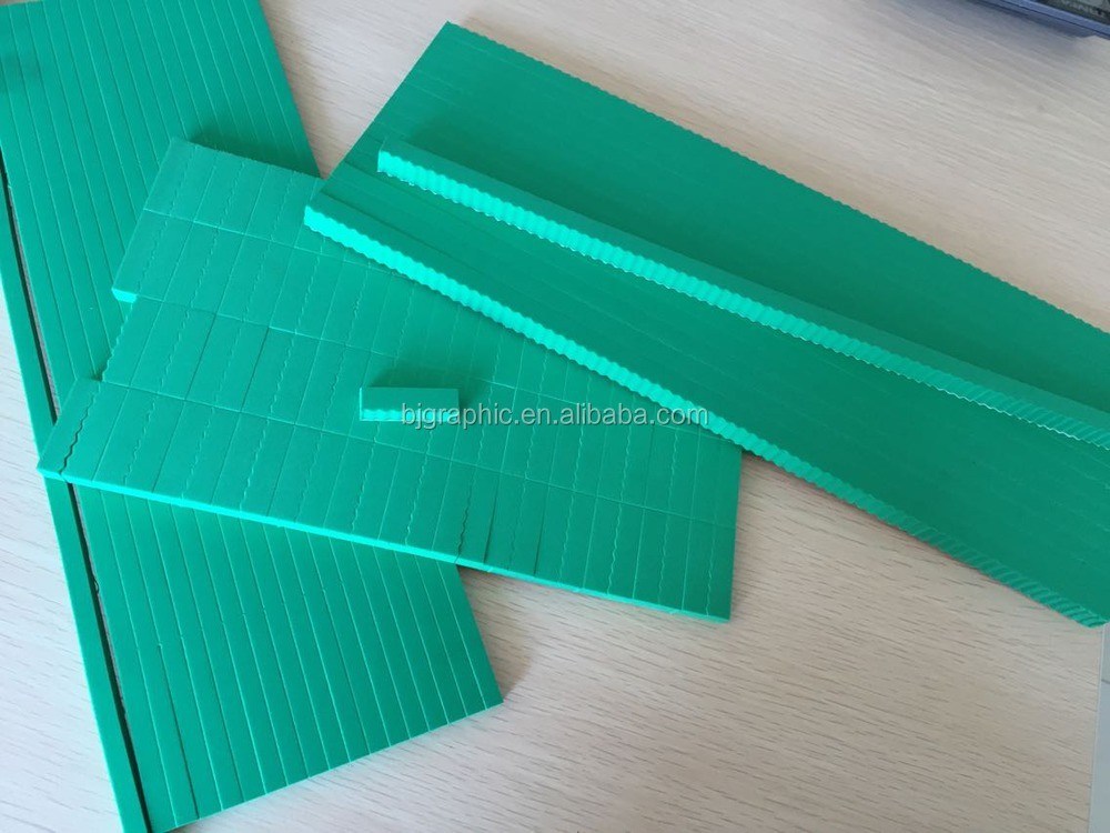 Grün 40-45 Grad Küste A Grafik Peking Ejektions Schwamm Gummi für in Stoke