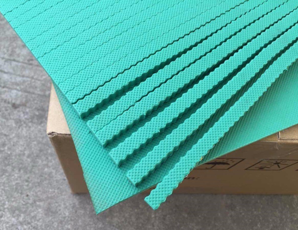 Grün 40-45 Grad Küste A Grafik Peking Ejektions Schwamm Gummi für in Stoke