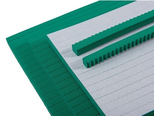 Grün 40-45 Grad Küste A Grafik Peking Ejektions Schwamm Gummi für in Stoke