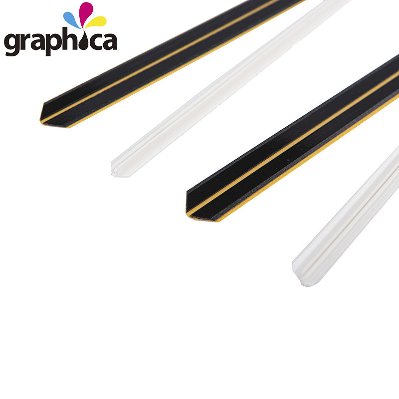 0.4mm Kanalhöhe Schwarz Kunststoff-Kreuz-Matrix-Rolle und Schachtel für Druckmaschine