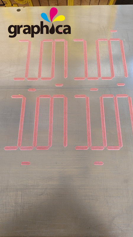 Blue Fiber Creasing Matrix Cutter für die Herstellung von Karton und mehr