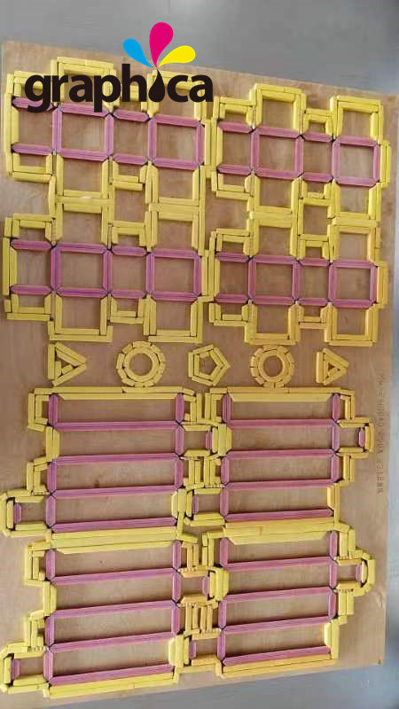 Blue Fiber Creasing Matrix Cutter für die Herstellung von Karton und mehr