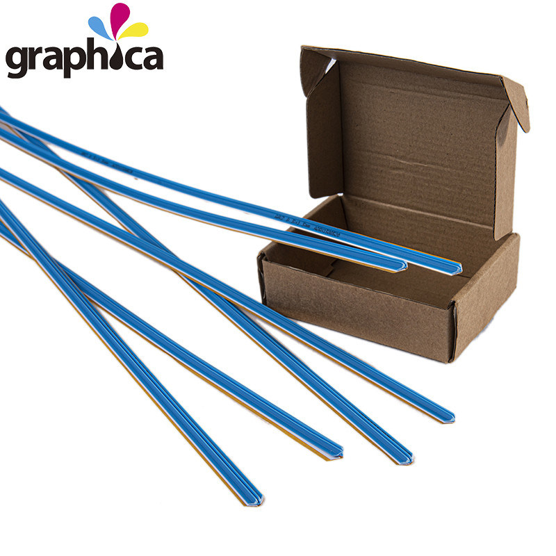 Schwarzes Druckplattenmaterial Kreuzungsmatrix zum Druckschneiden 0,3x1,2 mm Stanzzeit 000-100