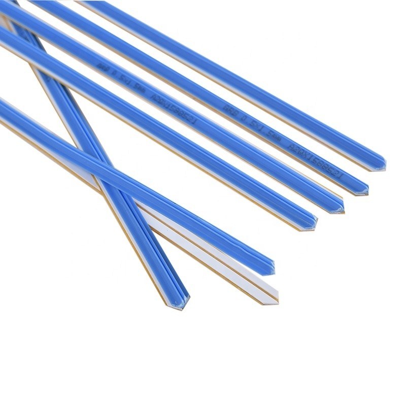 Grafik Blau weiß gelb Kunststoff-basierte Kreuzung Matrix Klebstoff Kreuzung Kanal für MQ 1 Box