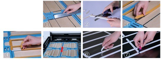 Kreuzung von Matrix-Schüttmaschinen für die Herstellung von Karton und Wellpapierboxen