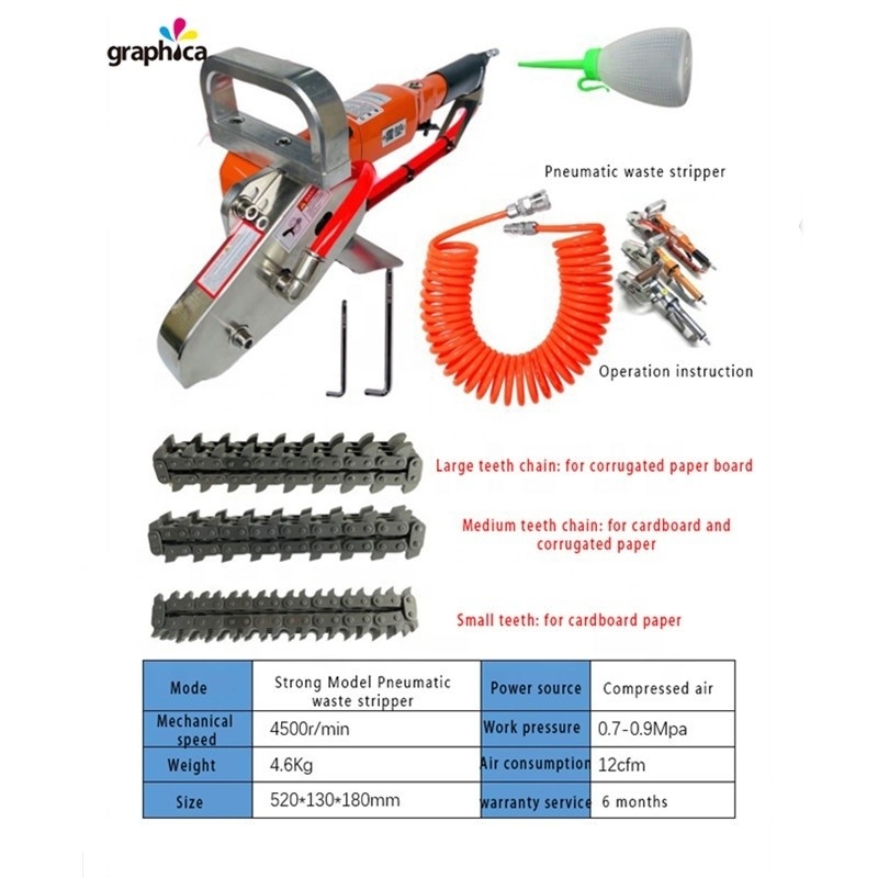8*12mm Gasrohrdurchmesser Pneumatischer Abfallpapierstripper für 2024 Hot Seller und Pro Max
