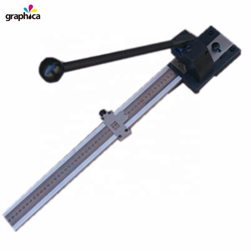 Manuelle Druckschneidemaschine aus Edelstahl Das ideale Werkzeug zum Schneiden der Kreuzungsmatrix