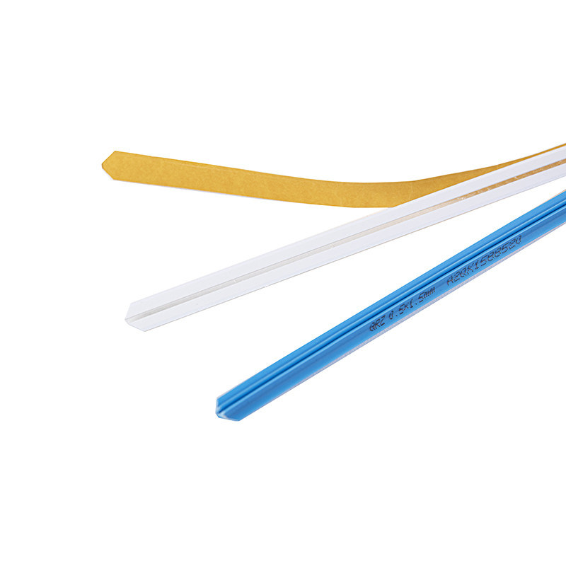 Grafik Blau weiß gelb Kunststoff-basierte Kreuzung Matrix Klebstoff Kreuzung Kanal für MQ 1 Box