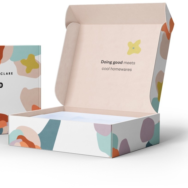 Custom Print Handgefertigte Luxus starre schwarze Magnetenschließung Geschenkbox für Ihr Unternehmen