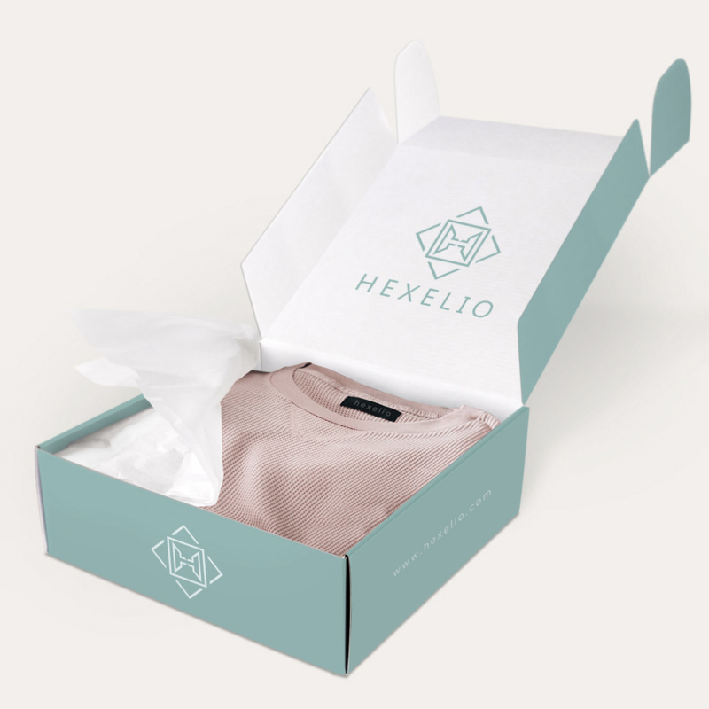 Custom Print Handgefertigte Luxus starre schwarze Magnetenschließung Geschenkbox für Ihr Unternehmen