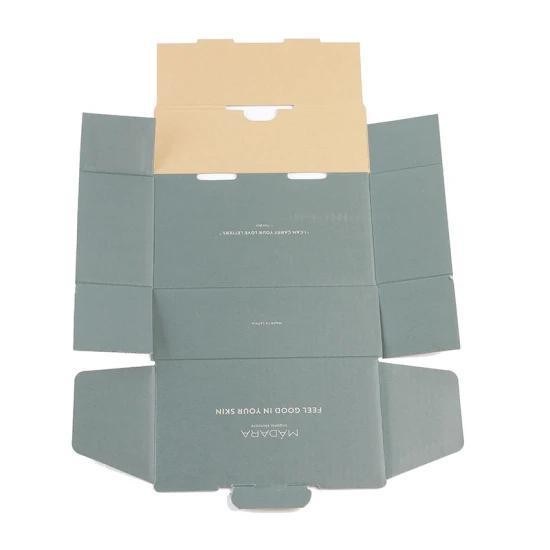 Bestellung auf Wunsch akzeptiert Weiß Bio Hautpflege Set Karton Verpackungskiste für Kleidung