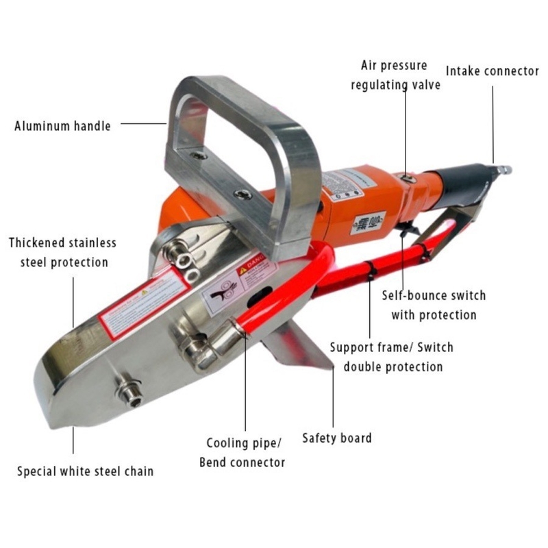 8*12mm Gasrohrdurchmesser Pneumatischer Abfallpapierstripper für 2024 Hot Seller und Pro Max