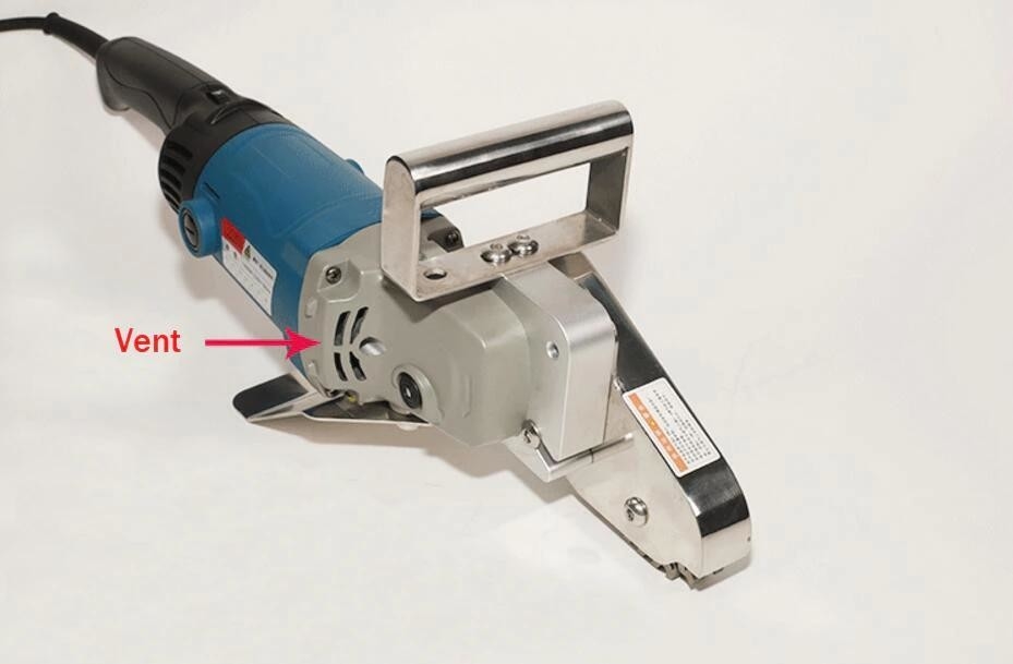 Luftverbrauch 0,113 M3/min Graphischer elektrischer Abfallstripper für pneumatisches Abfallpapier