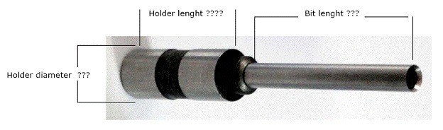 Hohe Legierung Werkzeug Stahl Hochgeschwindigkeitsbohrpapier Stücke von Grafik Peking Papierbohrstück