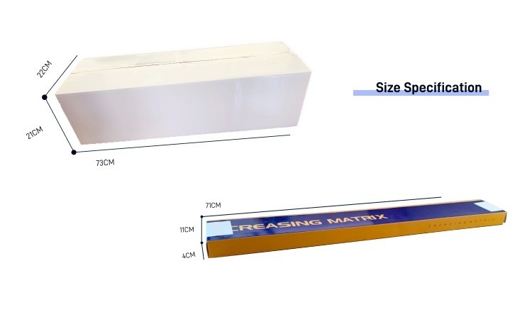 Zusammengestellte Bestellung Kunststoff GRZ0.4x 1.6mmC für Box/Karton Die Cutting Creasing Matrix