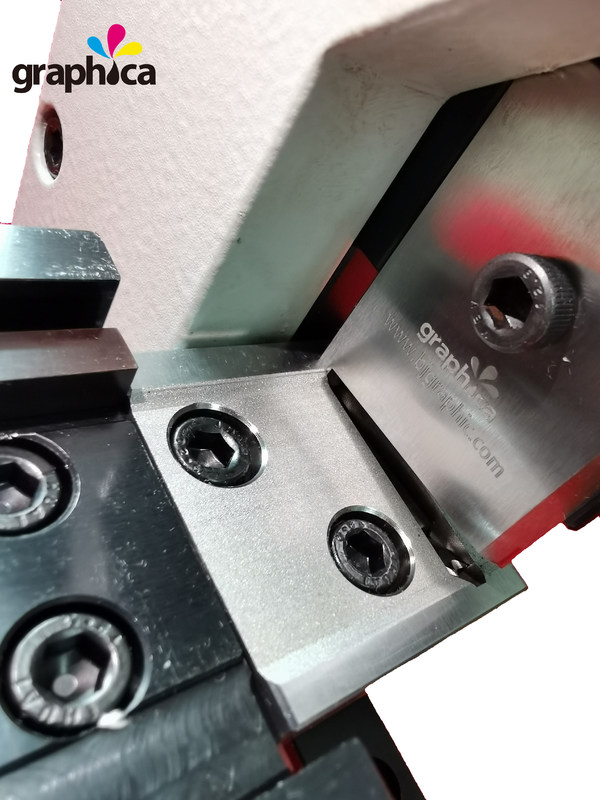 Dauerhafte Stahlstahlschneidemesse und Messer für den Druckmaschinenhersteller 1 Stück 3 Stück Maximal Dicke der Regel