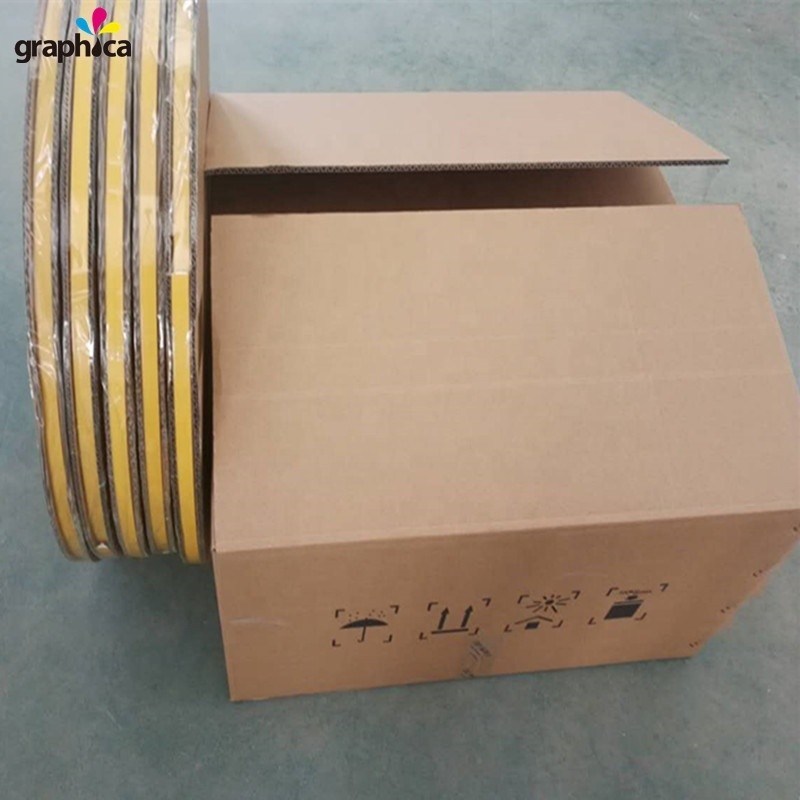 Graphische Druckschneidung Kreuzung Matrix Roll in Weiß 0,5 x 1,5 mm für die Herstellung von Karton