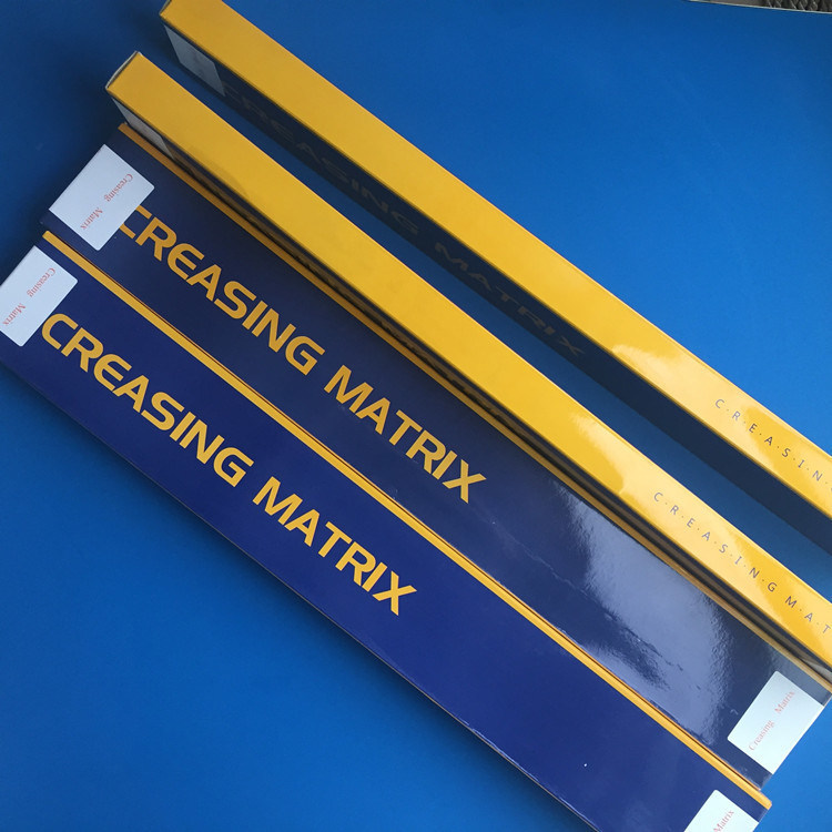 0.5 mm Kanalhöhe Klebe-Plastik-Kreif-Matrix für die Druckmaschine und anpassbar