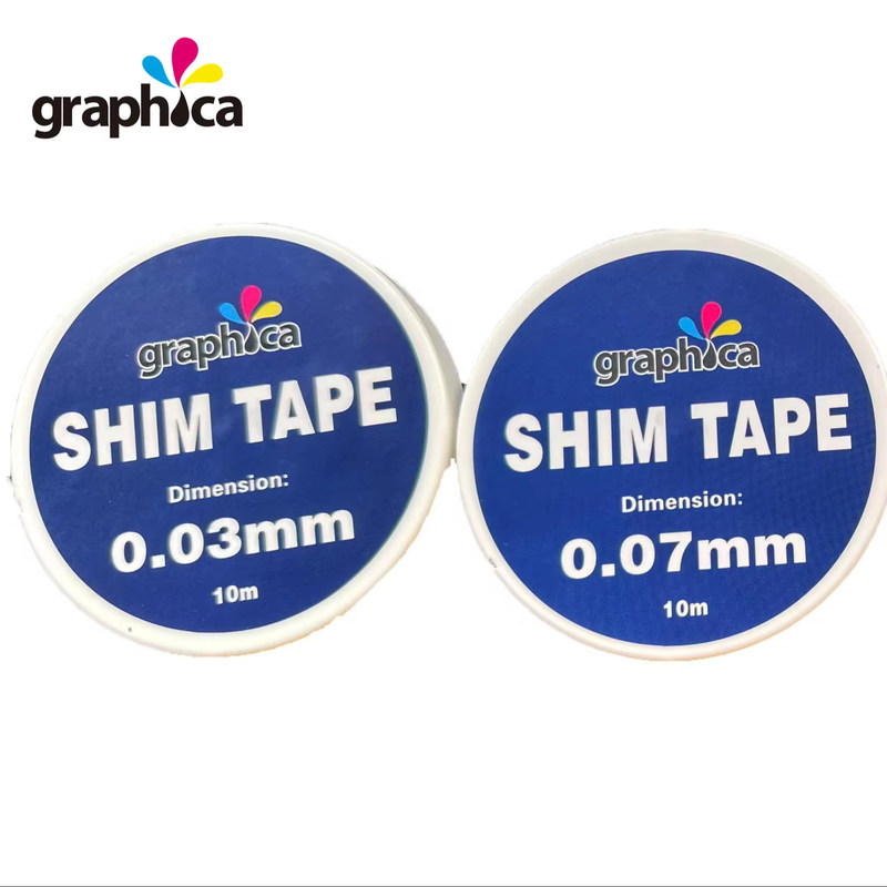 Blaues selbstklebendes Stähleinschlussband für Druckplatten, Druckmaschinen und andere Druckmaterialien