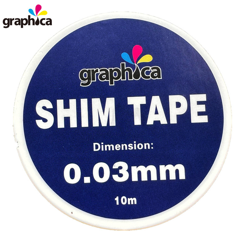 Blaues selbstklebendes Stähleinschlussband für Druckplatten, Druckmaschinen und andere Druckmaterialien