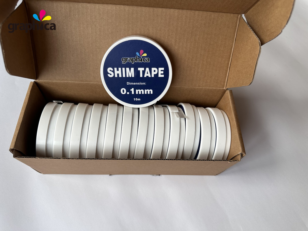 Blaues, super selbstklebendes, aus Stahl gefertigtes Scheibenband zum Schneiden von Druckmaschinen und anderen Druckmaterialien