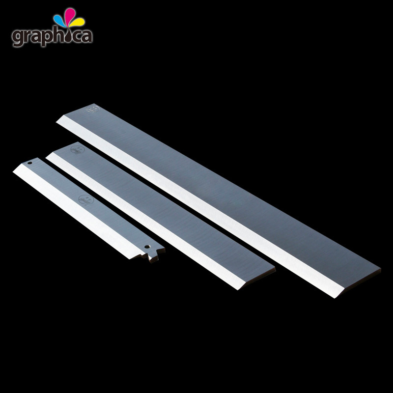 Standardstahl Polar 92 Papierschneidemesser aus CrWMn O1 SKS31 mit HSS-Klinge