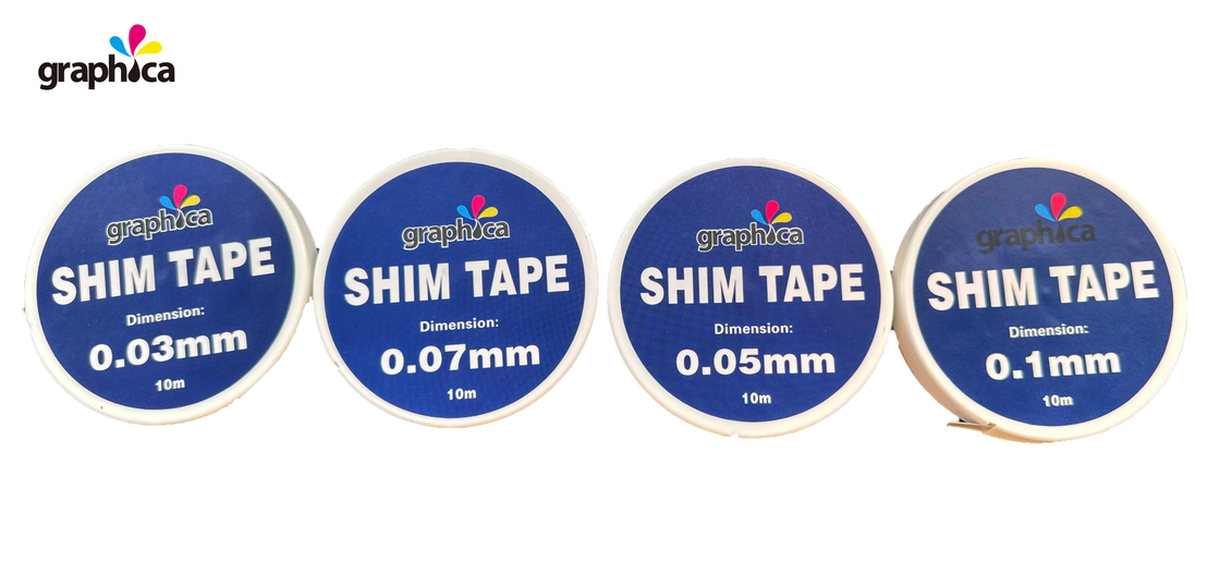 2024 Die Cutting Steel Shim Tape für Patching 1 kg Bruttogewicht Dicke 0,03-0.05