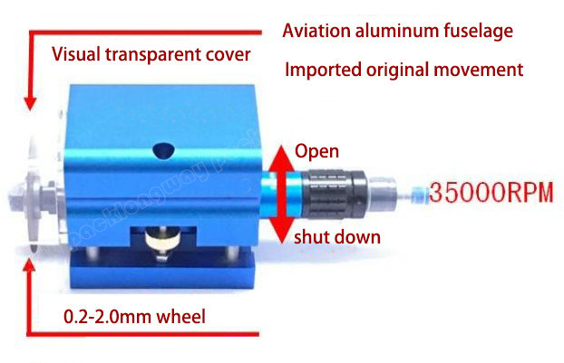 Luftpumpe Typ Graphisch 2022 Druckschneidemaschine Pneumatische Nickschleifmaschine für halbautomatische Werkzeuge