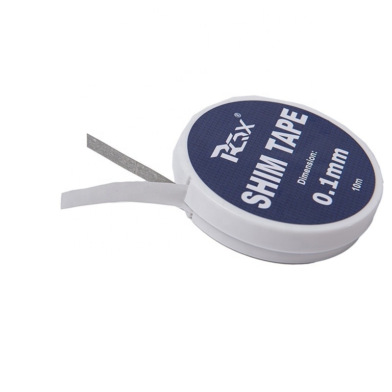 Direktes Patchen der Schneidmaschine mit Stahl-Schim-Tape 0,07 mm 0,1 mm Dicke