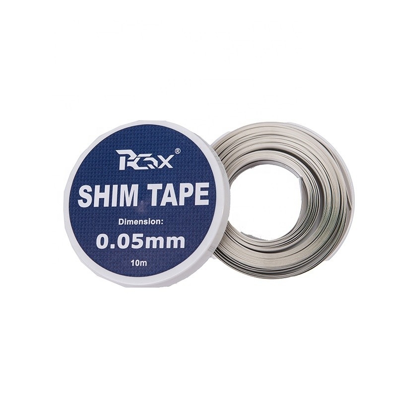 Direktes Patchen der Schneidmaschine mit Stahl-Schim-Tape 0,07 mm 0,1 mm Dicke