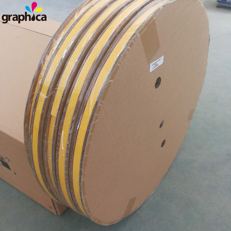 0.4mm Kanalhöhe 1,5mm Kanalbreite Stanzschnittkanal Kunststoff-Kreuzmatrix in Spirale