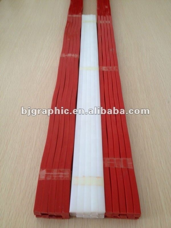 Präzisionsschneidmaschine Rot PVC/PE Polarschneidstäbchen für in Graphic Beijing 2021