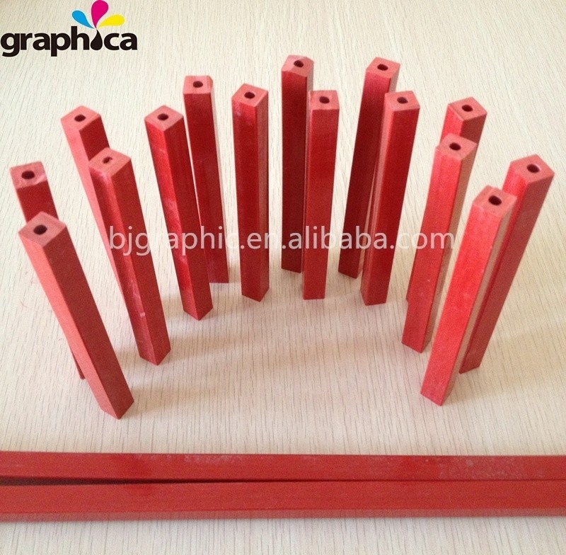 Präzisionsschneidmaschine Rot PVC/PE Polarschneidstäbchen für in Graphic Beijing 2021