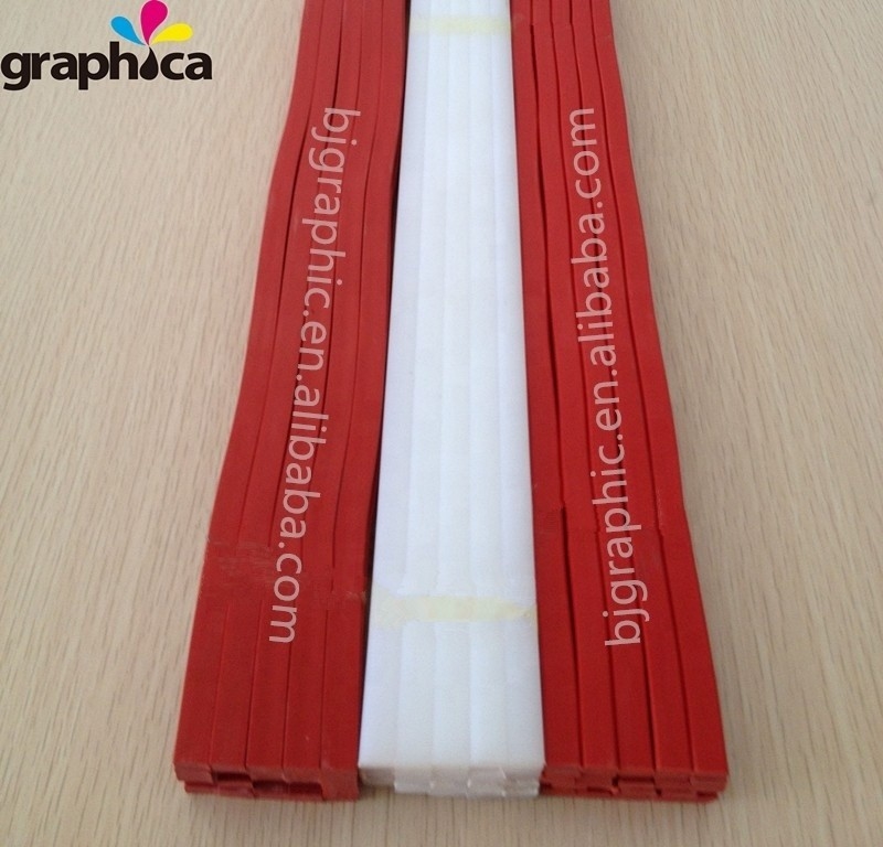 Präzisionsschneidmaschine Rot PVC/PE Polarschneidstäbchen für in Graphic Beijing 2021