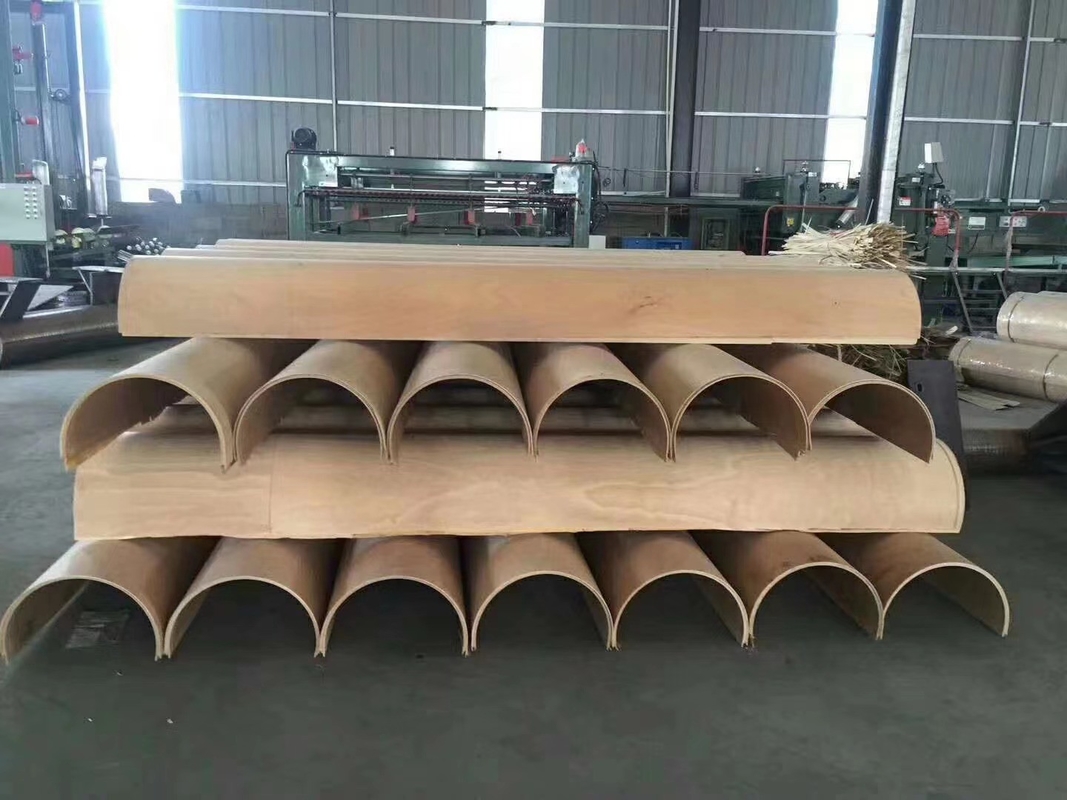 Full Poplar 18mm Rotary Die Board Schneiden gekrümmter Sperrholz für Laser-Die-Schneiden