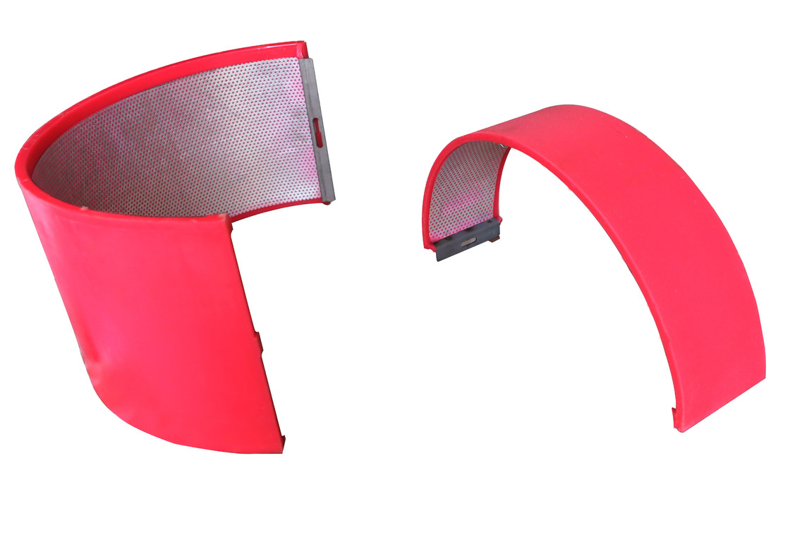 Polyurethan-Verstellbares Anvildeckel für Rotationsdruckschnitt in Baustoffwerkstätten 509KG/Pc